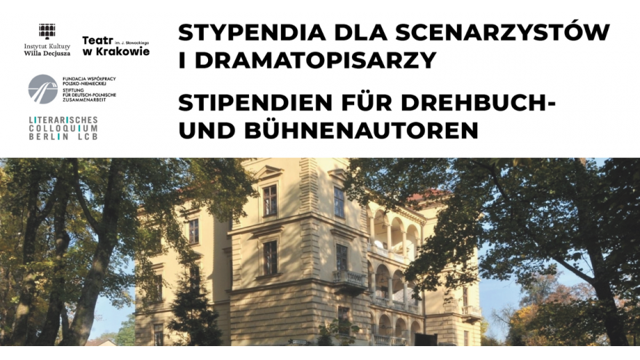 Forum Dialogu Kultur. Stypendia dla Scenarzystów i Dramatopisarzy 